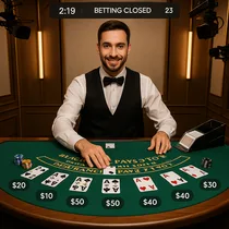 Rooster Bet - Live Blackjack - Evolution Gaming